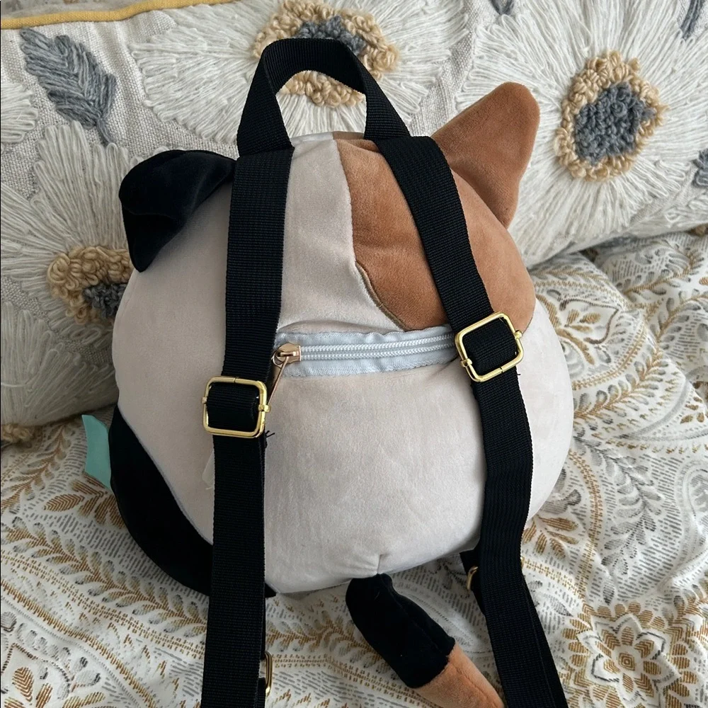 Squishmallow 12” Cam the Cat Backpack Plush Toy